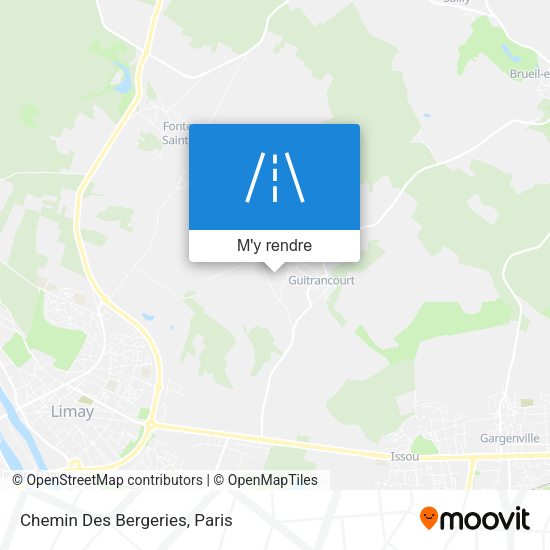 Chemin Des Bergeries plan