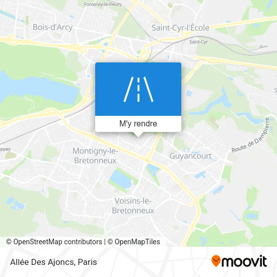 Allée Des Ajoncs plan