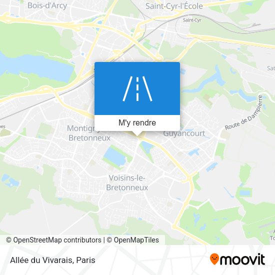 Allée du Vivarais plan