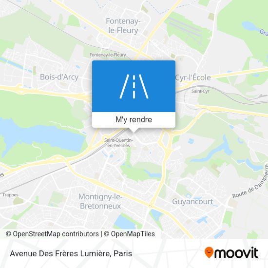 Avenue Des Frères Lumière plan