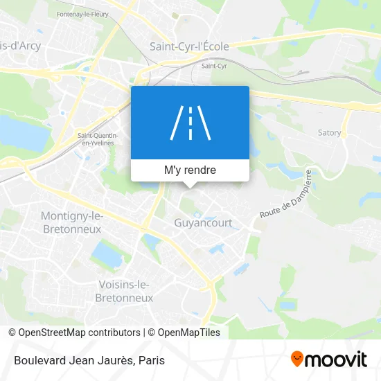 Boulevard Jean Jaurès plan