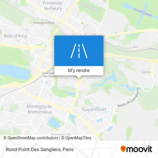 Rond-Point Des Sangliers plan