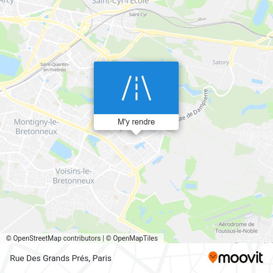 Rue Des Grands Prés plan