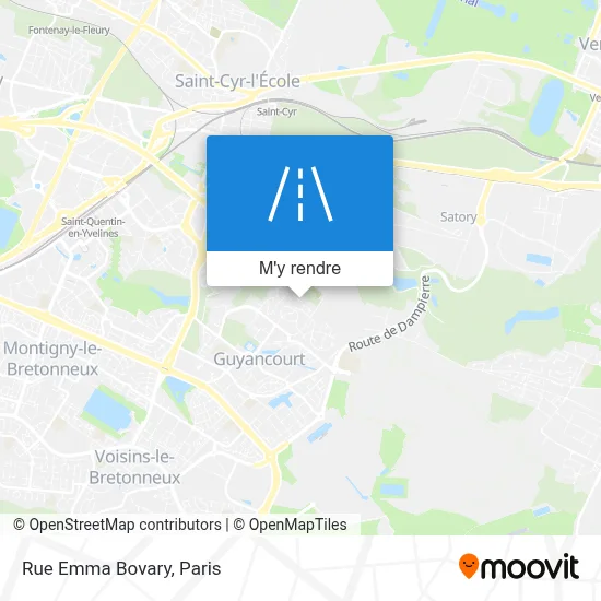 Rue Emma Bovary plan