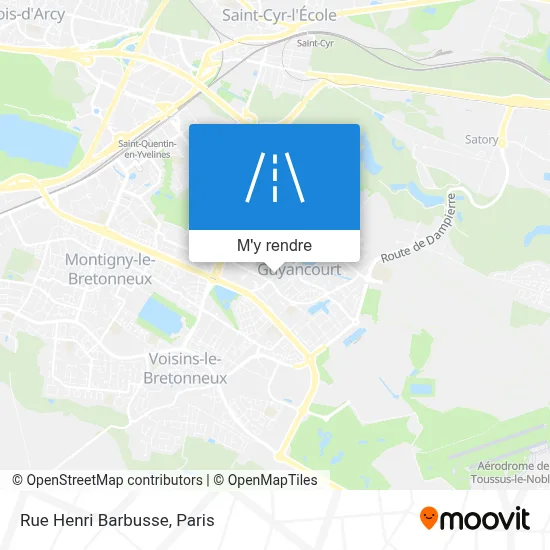 Rue Henri Barbusse plan