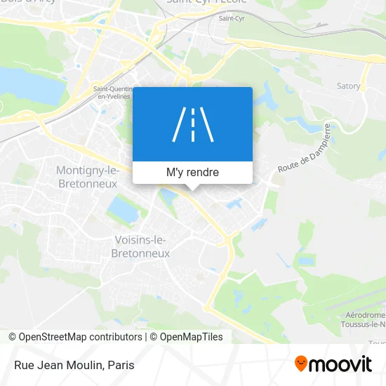 Rue Jean Moulin plan