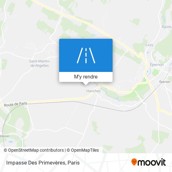 Impasse Des Primevères plan