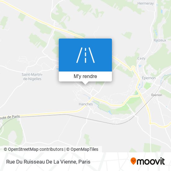 Rue Du Ruisseau De La Vienne plan