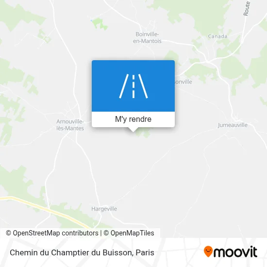 Chemin Du Champtier Du Buisson plan