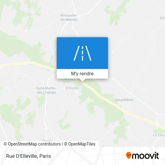 Rue D'Elleville plan