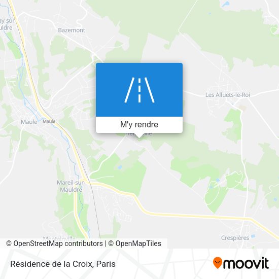 Résidence de la Croix plan