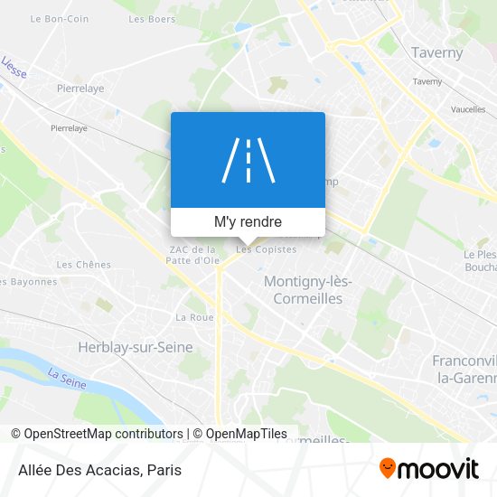 Allée Des Acacias plan