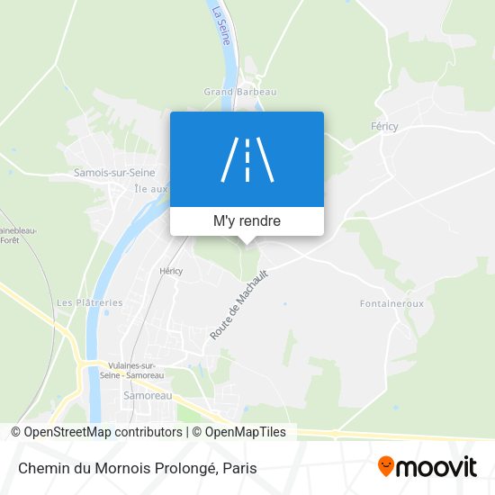 Chemin du Mornois Prolongé plan