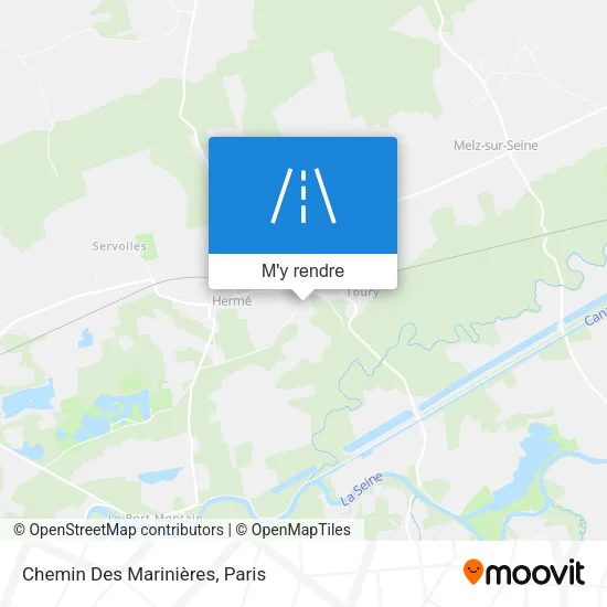 Chemin Des Marinières plan