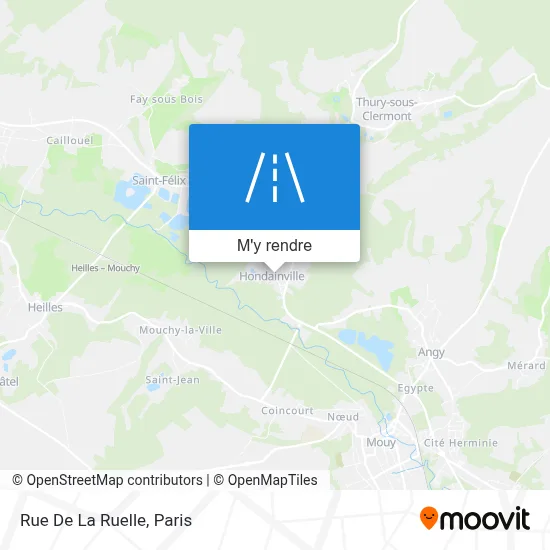 Rue De La Ruelle plan