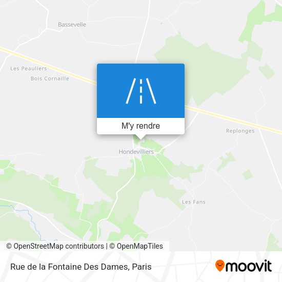 Rue de la Fontaine Des Dames plan