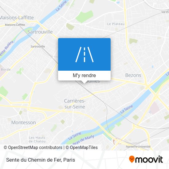 Sente du Chemin de Fer plan