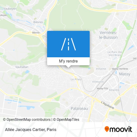 Allée Jacques Cartier plan
