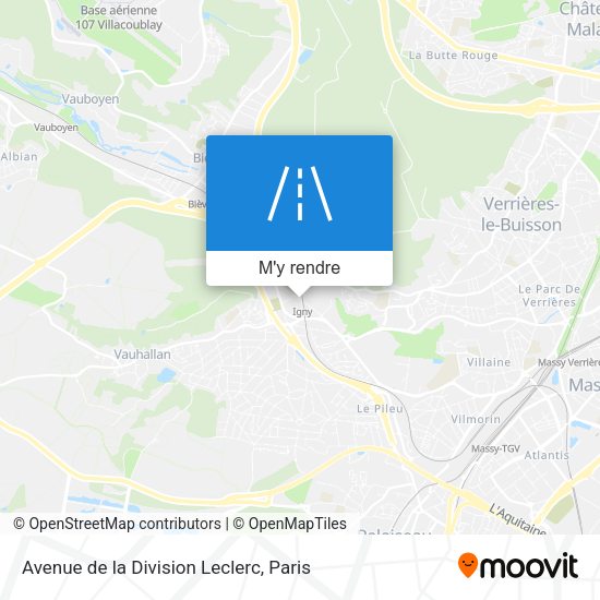 Avenue de la Division Leclerc plan