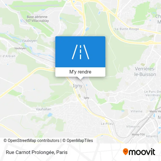 Rue Carnot Prolongée plan