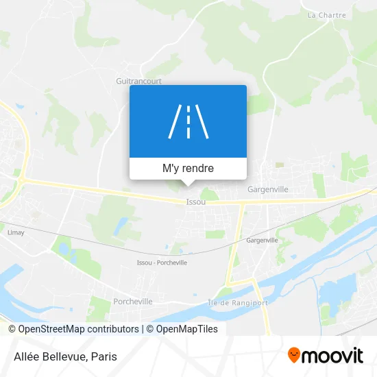 Allée Bellevue plan