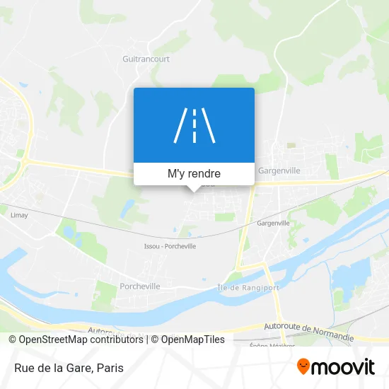 Rue de la Gare plan