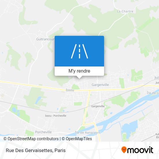 Rue Des Gervaisettes plan
