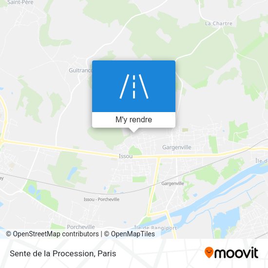 Sente de la Procession plan
