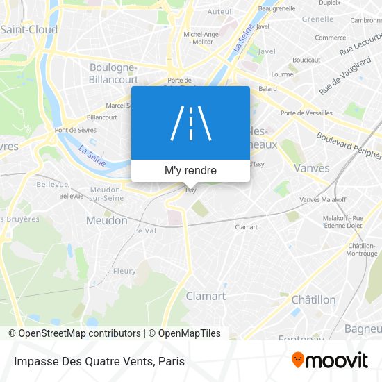 Impasse Des Quatre Vents plan