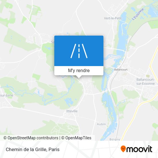 Chemin de la Grille plan