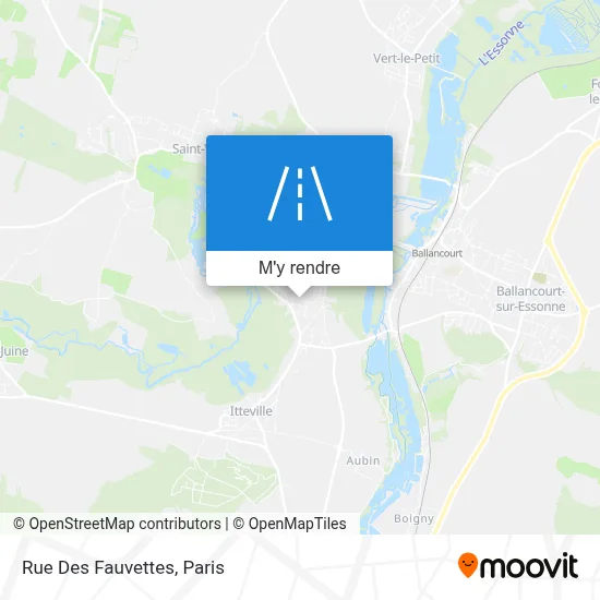 Rue Des Fauvettes plan