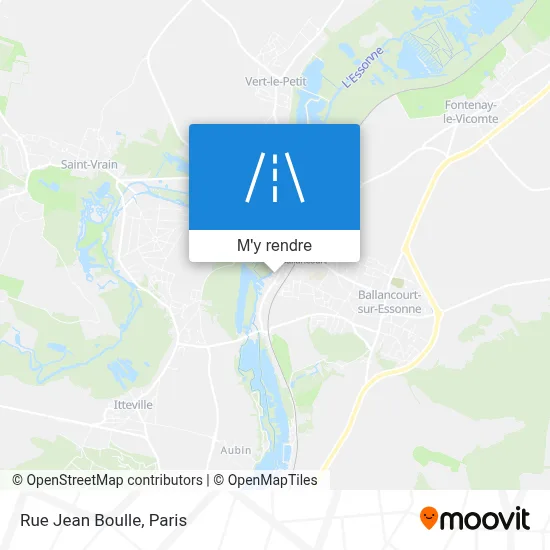 Rue Jean Boulle plan