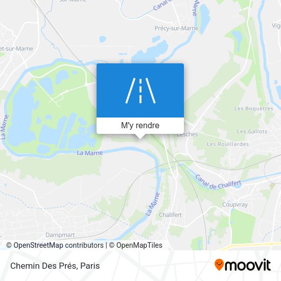 Chemin Des Prés plan