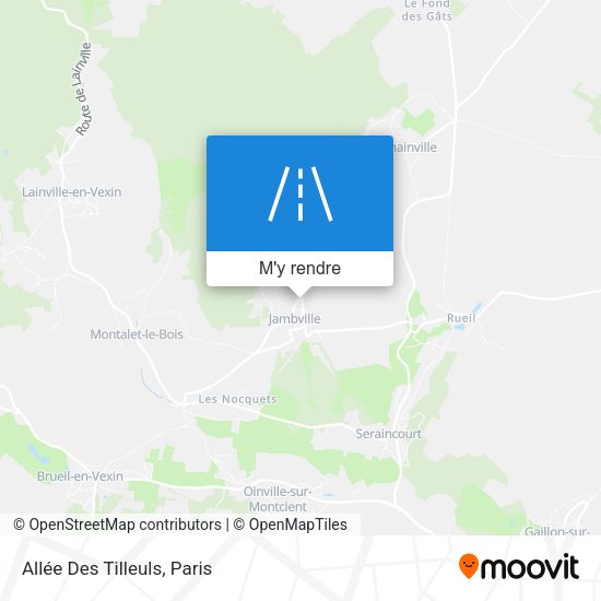 Allée Des Tilleuls plan