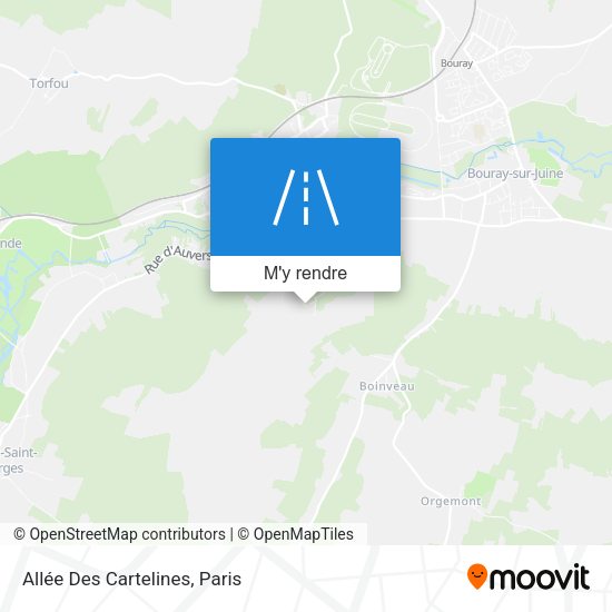 Allée Des Cartelines plan