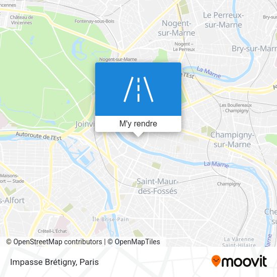 Impasse Brétigny plan