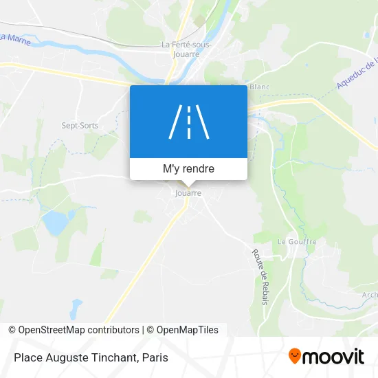 Place Auguste Tinchant plan