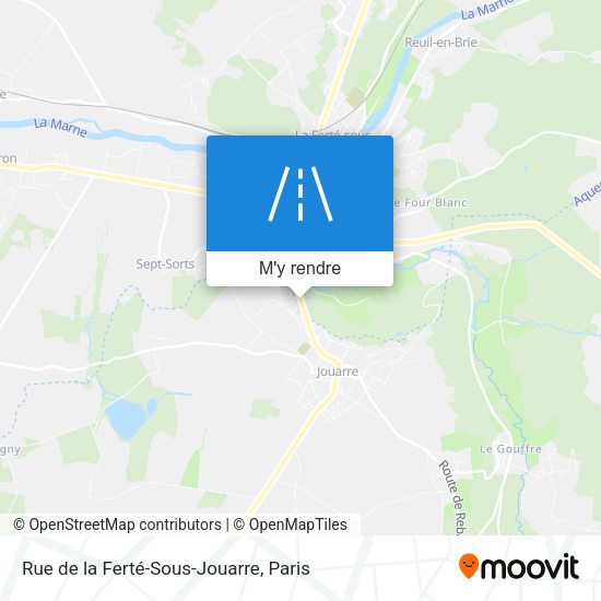 Rue de la Ferté-Sous-Jouarre plan
