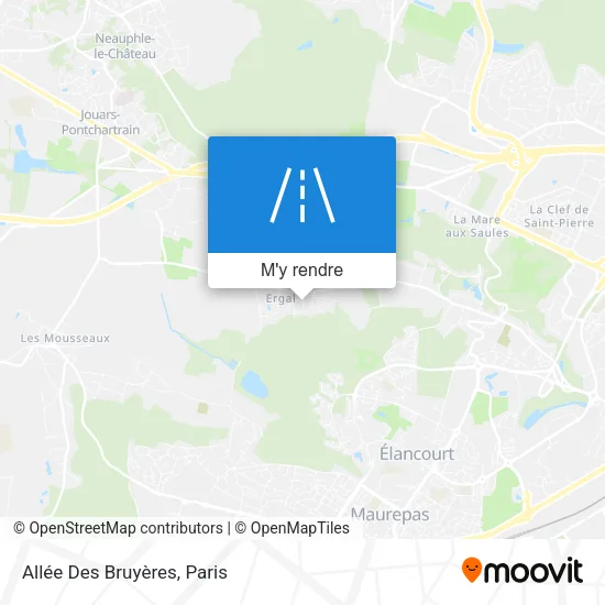 Allée Des Bruyères plan