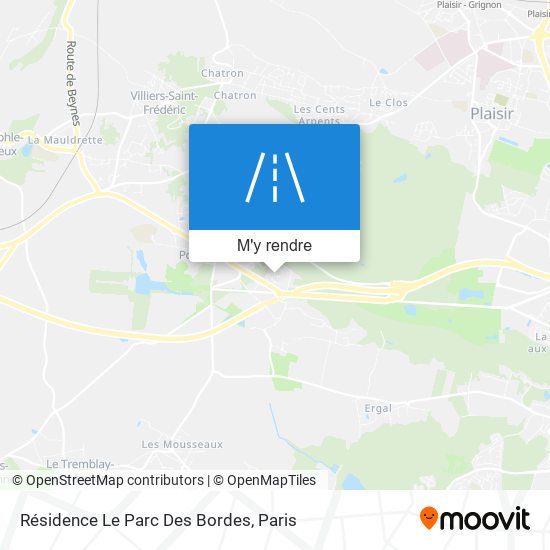 Résidence Le Parc Des Bordes plan