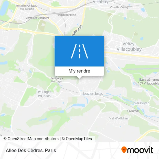 Allée Des Cèdres plan