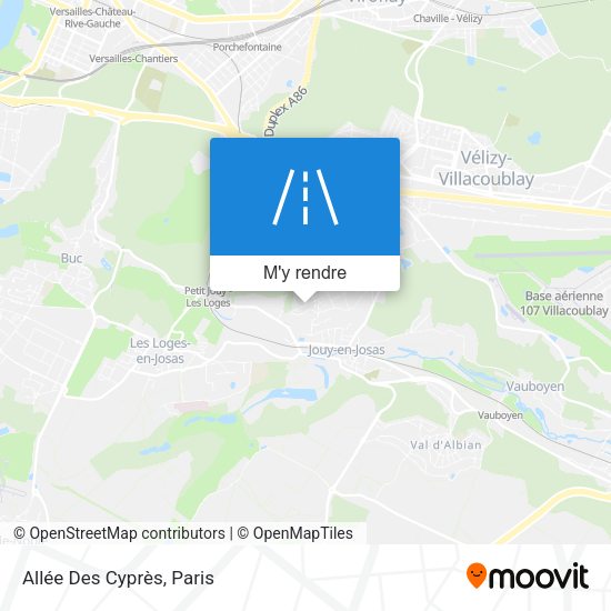 Allée Des Cyprès plan