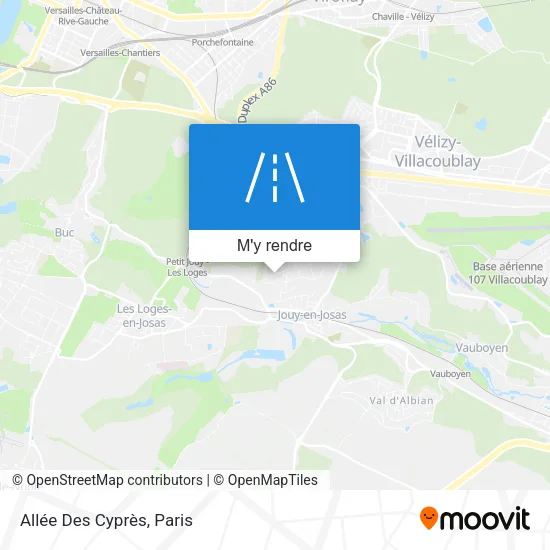 Allée Des Cyprès plan