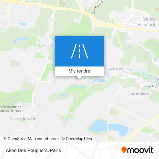 Allée Des Peupliers plan