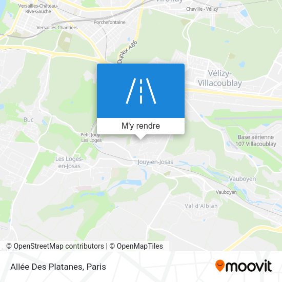 Allée Des Platanes plan
