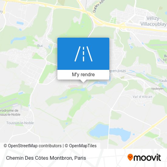 Chemin Des Côtes Montbron plan