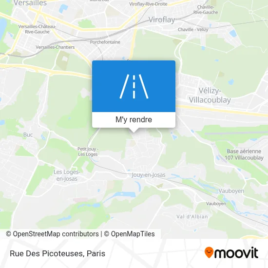 Rue Des Picoteuses plan