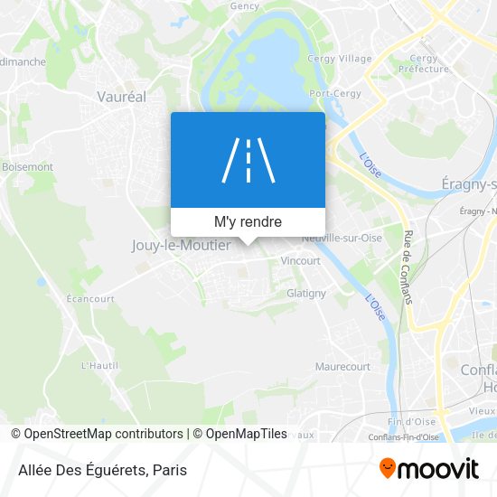 Allée Des Éguérets plan