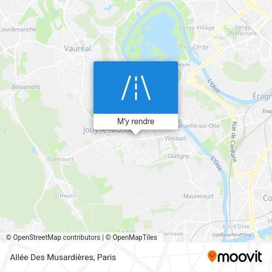 Allée Des Musardières plan