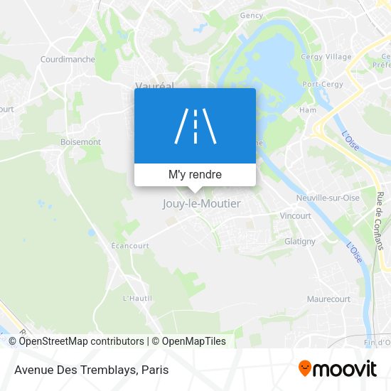 Avenue Des Tremblays plan